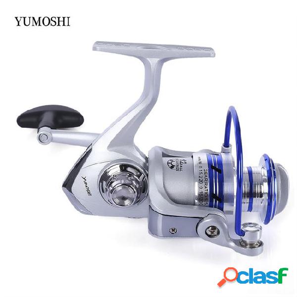 Yumoshi 12bb half metal fishing spinning reel with