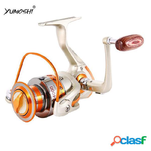 Yumoshi ef500-ef9000 spinning reels ball gear 12bb aluminium