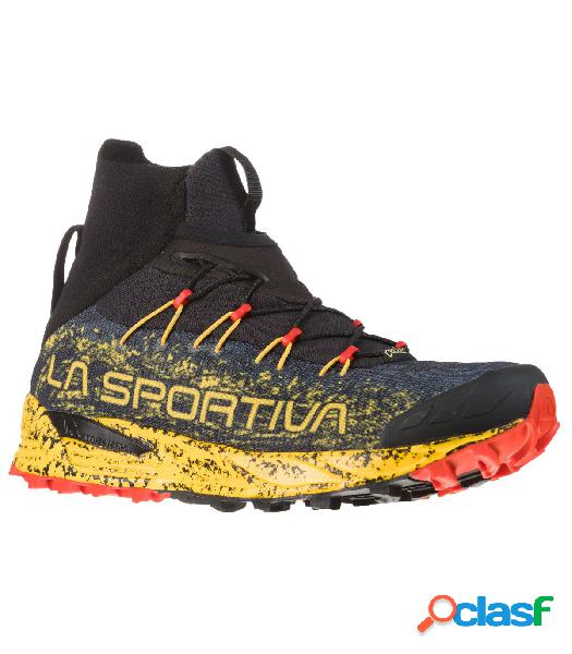 ZAPATILLAS LA SPORTIVA URAGANO GORETEX HOMBRE NEGRO AMARILLO