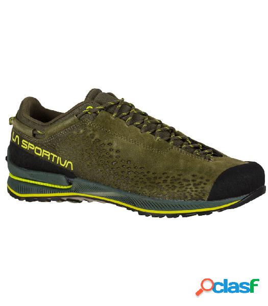 Zapatillas La Sportiva TX2 Evo Leather Hombre Beetle-Citrus
