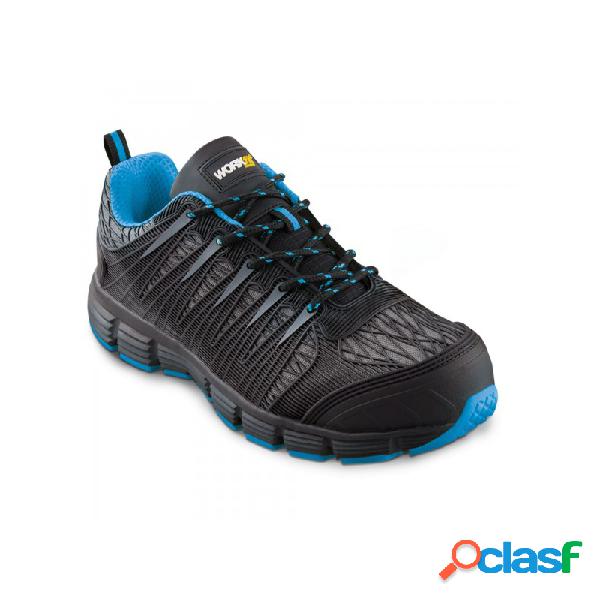 Zapato seguridad workfit trail s1p - src azul talla 47