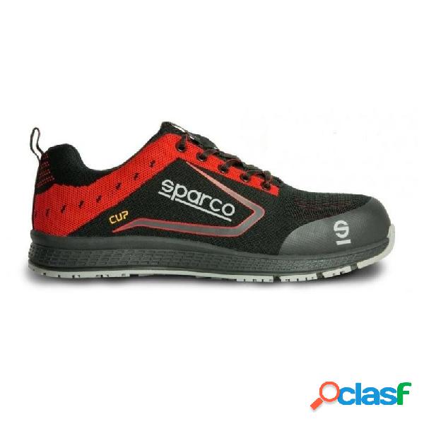 Zapato sparco cup s1p rojo negro t 38