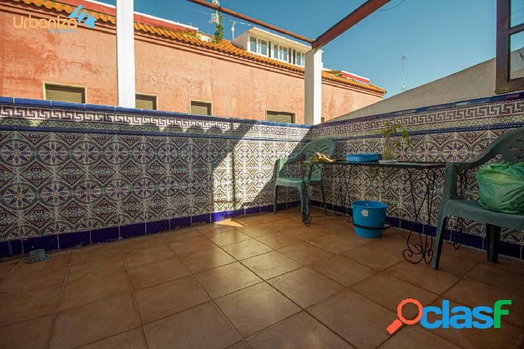 casa independiente de 4 habitaciones y amplia terraza para