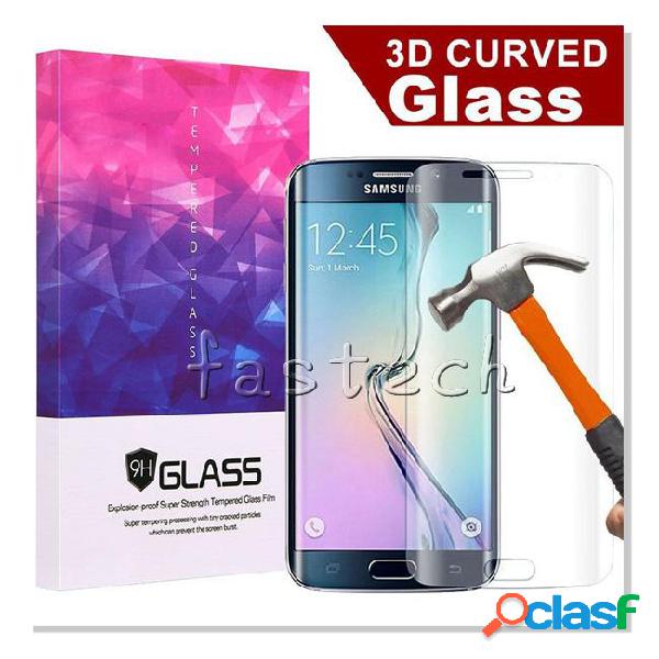 0.2mm s7 edge 3d curve screen protector tempered glass full