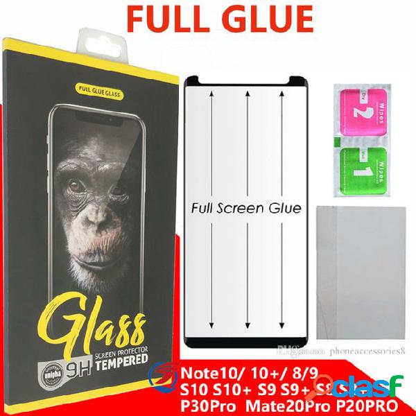 0.3mm 5d full glue curved tempered glass phone screen