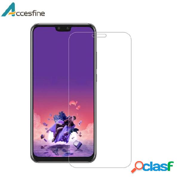 0.3mm 9h clear screen protector for huawei y9 2018 tempered