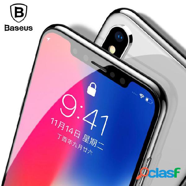 0.3mm screen protector tempered glass for iphone x 10 pet