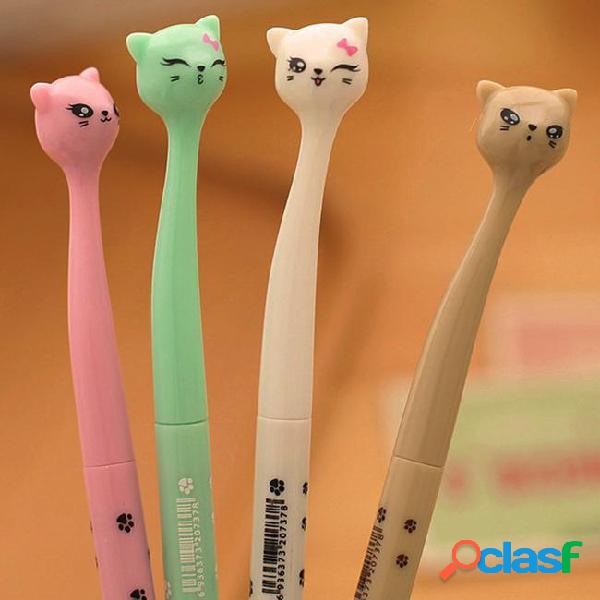 0.5mm kawaii plastic ink creative gel pen cartoon cat