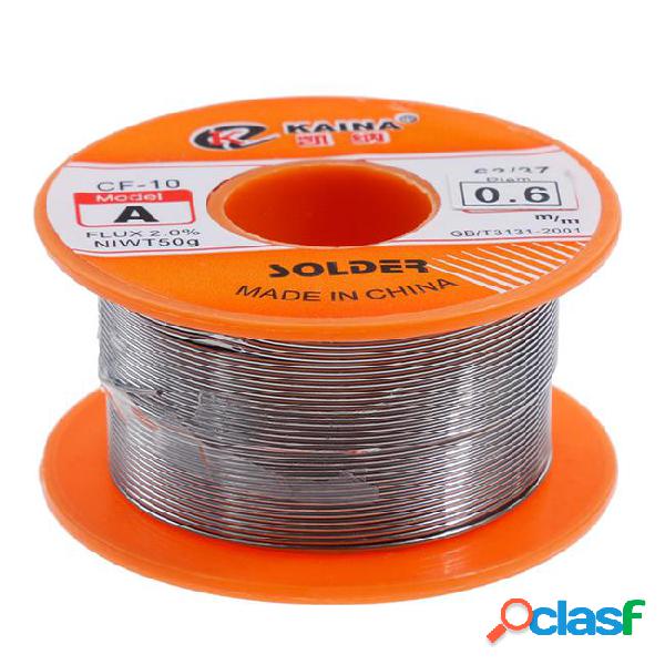 0.6/0.8/1/1.2/1.5mm 63/37 flux 2.0% 45ft tin lead tin wire