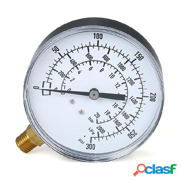 0~300psi 0~20bar mechanical pressure gauge pool filter