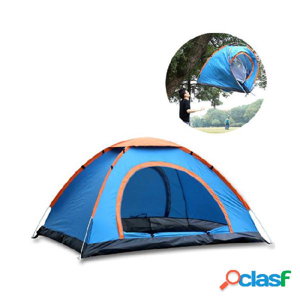 1-2 & 3-4 persons single layer automatic travel tent bbq