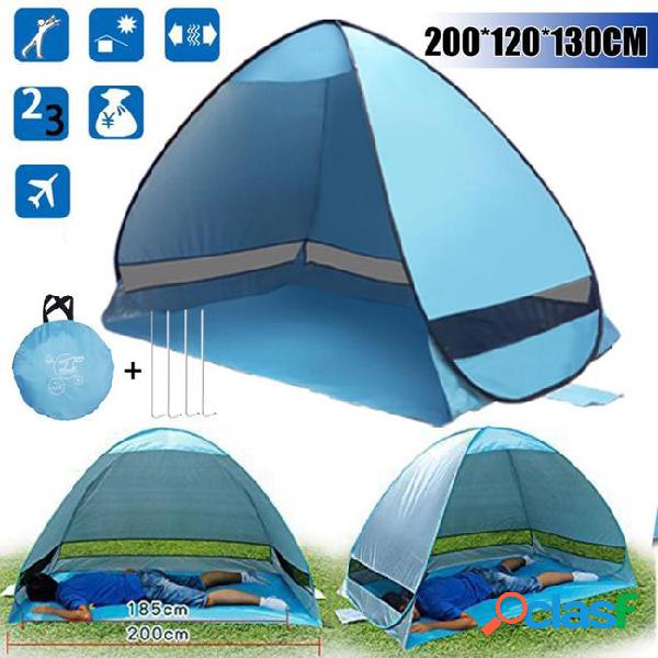 1-2 people outdoor instant pop-up portable beach tent