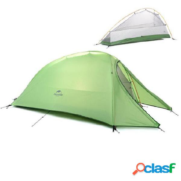 1.5kg outdoor tent 20d silicone fabric ultralight 1 person