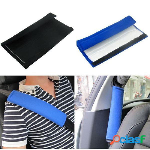 1 pair soft car shoulder belt pad safty seat belt pad cover