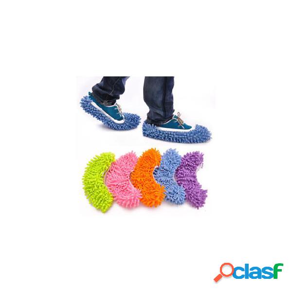 1 piece chenille microfiber mop floor cleaning lazy fuzzy