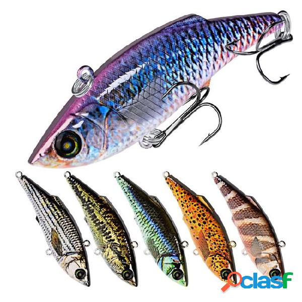 10-color 7.9cm 10.5g vib plastic hard baits & lures fishing