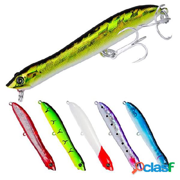 10-color 8.35cm 6g popper plastic hard baits & lures fishing