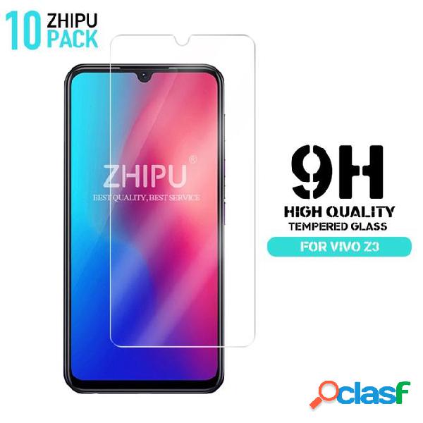 10 pcs tempered glass for vivo z3 glass screen protector