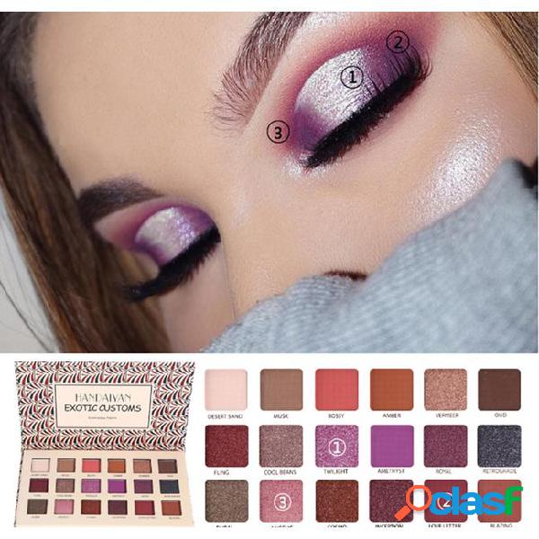 100% authentic handaiyan 18 colors eyeshadow palette matte