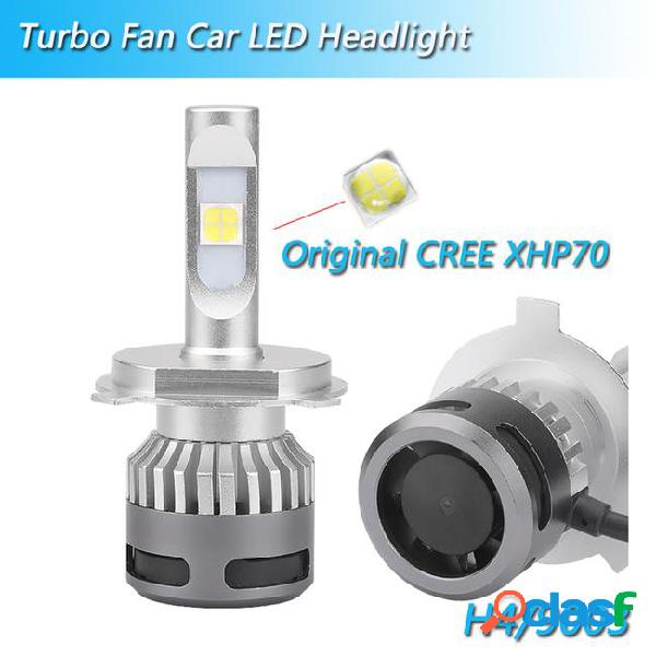 100% original cr-ee xhp70 h4 hi-lo led light for car 12v