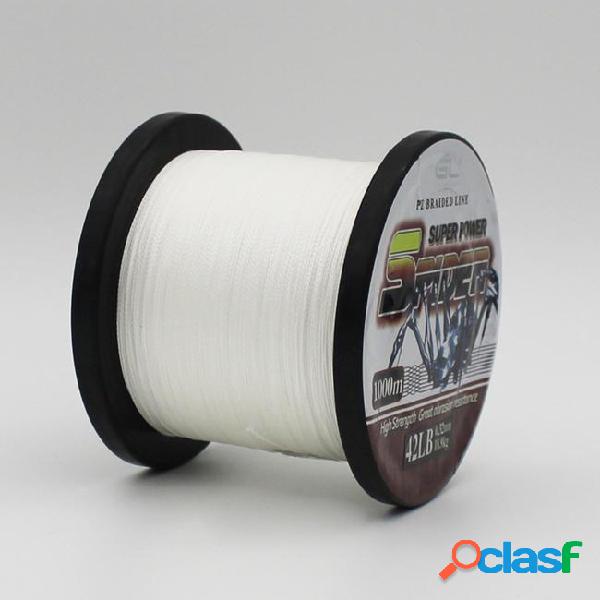 1000m 4 strands pe braided fishing line multifilament line