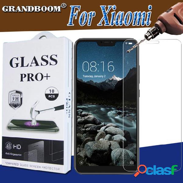 1000pcs tempered glass for xiaomi redmi 6a pro s2 5a plus