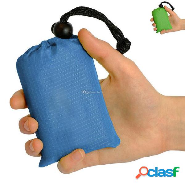 100pcs 140x152cm waterproof camping mat nylon portable