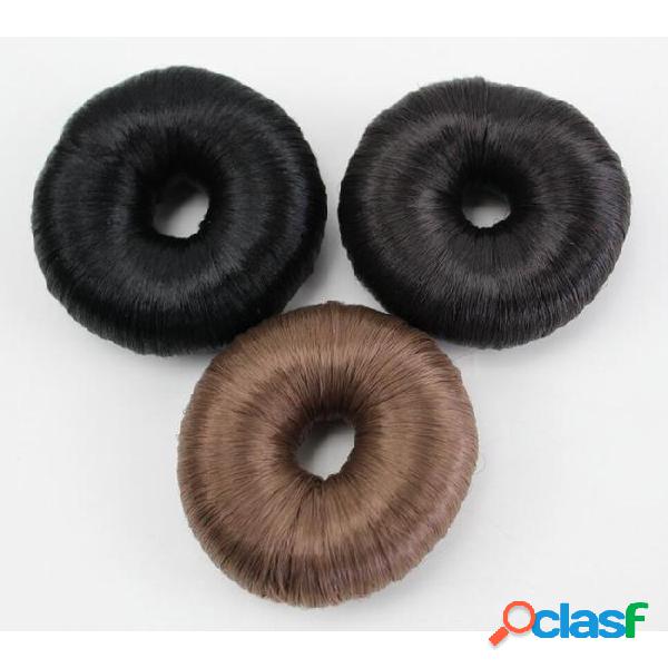 100pcs/lot hair donut bun ring shaper roller styler maker