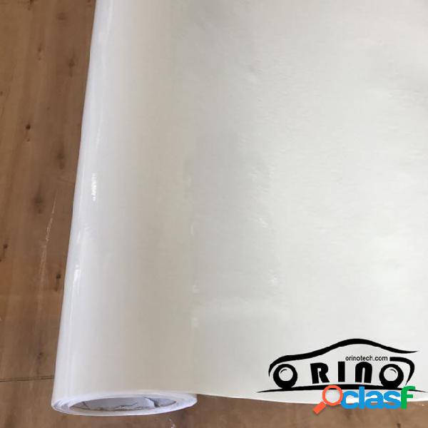 10/20/30/40/50x152cm glossy white vinyl film sticker white