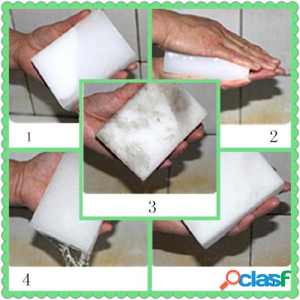10*6*2 cm white magic cleaning melamine sponge eraser high