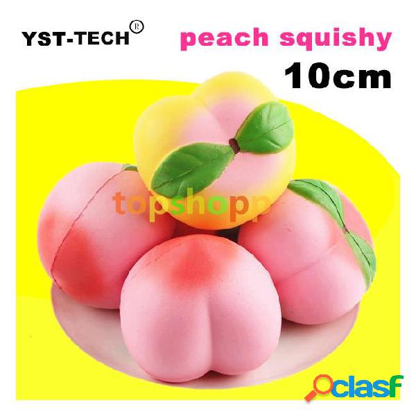 10cm peach squishies fragrance scented toys pink anti stress
