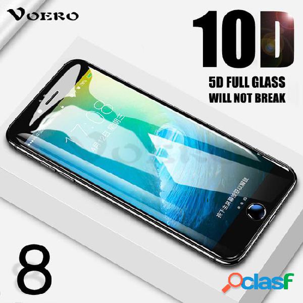 10d tempered glass for 8 7 6 6s plus 5 5s se x 10 screen