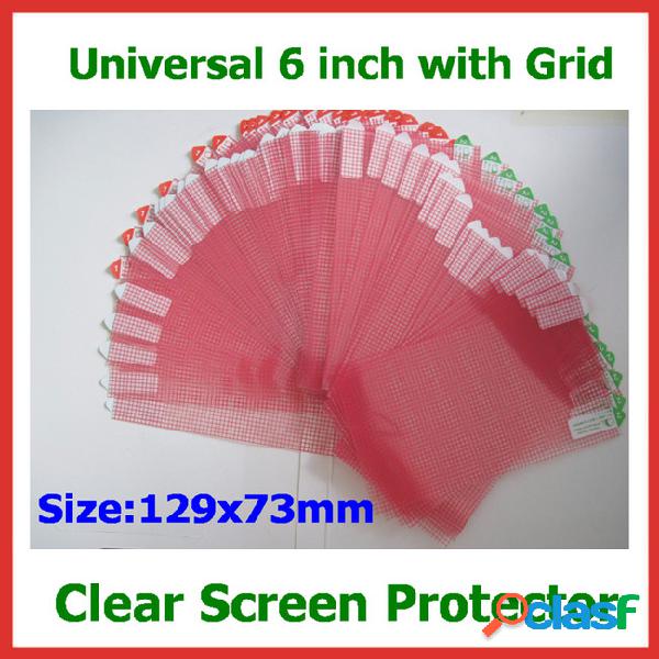 10pcs free shipping universal clear screen protector