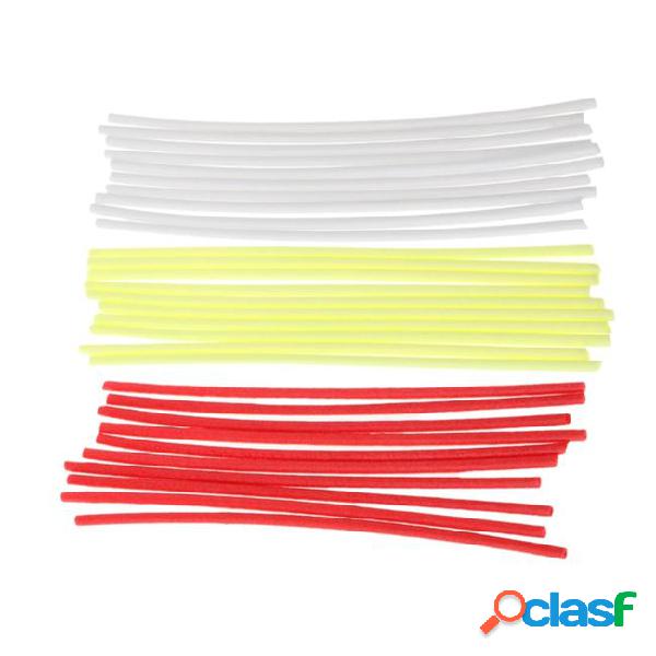 10pcs high density foam cylinder with central hole fishing