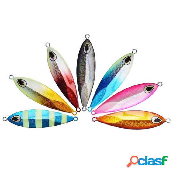 10pcs mix colors 40g 60g 80g 100g 120g lead jigs slow