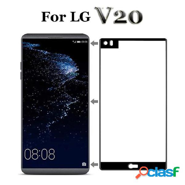 10pcs/lot 3d tempered glass for v20 full cover 9h protective