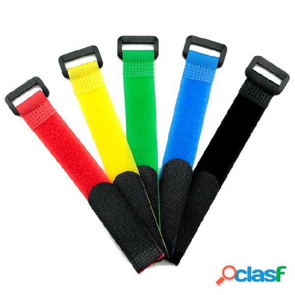 10pcs/lot reusable fishing rod tie holder strap suspenders