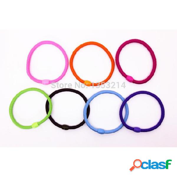 10pieces/lot fashion girl elastic hair bands tie rope ring