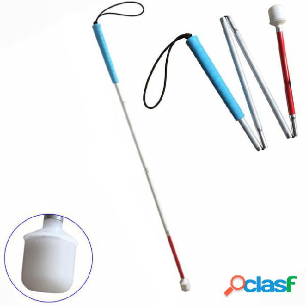 110cm-115cm,blue handle, aluminum mobility folding white