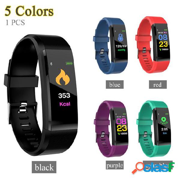 115plus smart bracelet smartwatch fitness tracker colorful