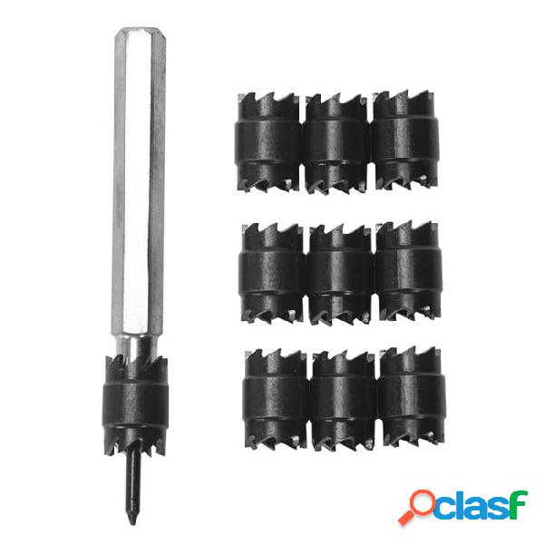 11pcs 3/8 inch tool universal double sided remover spot weld
