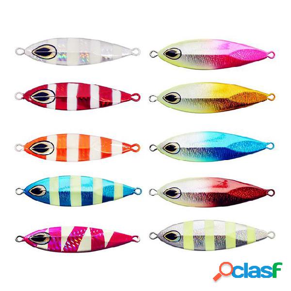 120g lead jigs slow jigging fishing lures big game luminous