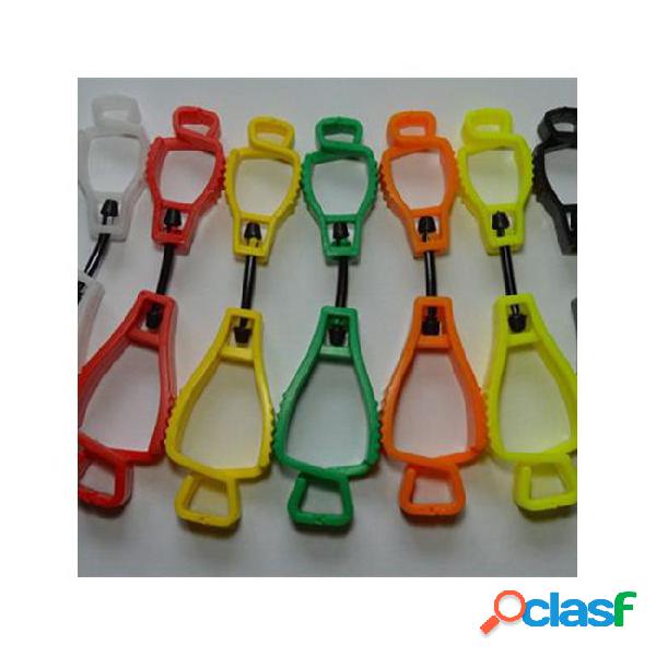 128*32mm metal detectable plastic glove clip protective