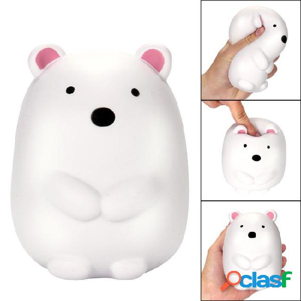 12cm jumbo squishy cute polar bear cream scented squishies
