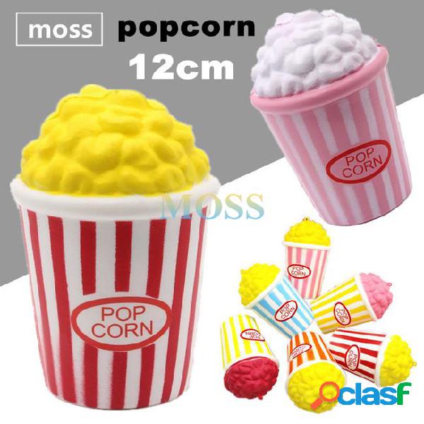 12cm perfume colorful strip popcorn slow rising squishy food