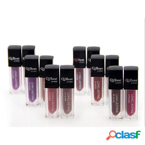 144pcs/lot dhl free waterproof lipstick long lasting lip