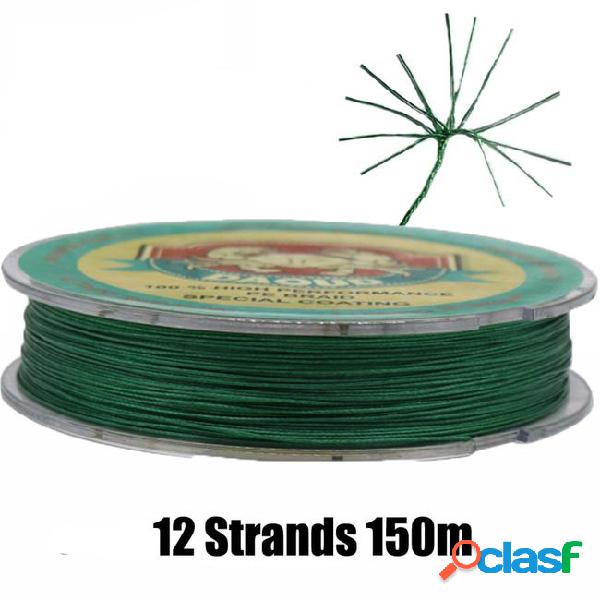 150m daoud braided line 12 strands strong multifilament fish