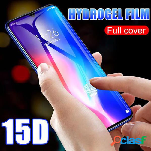 15d full cover hydrogel film on for xiaomi 9 8 lite mi9 se