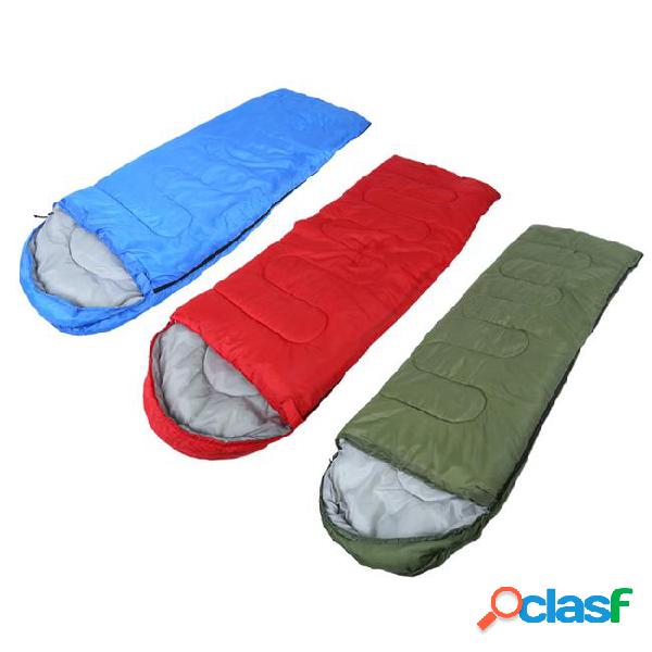 170t polyester sleeping bag camping envelope bag thermal