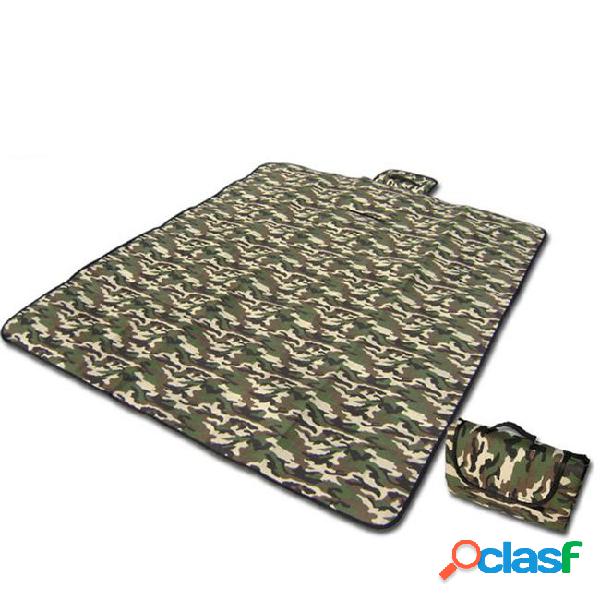 1pc camo waterproof picnic blanket outdoor mats crawling mat